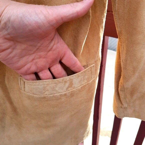 Nuage CGC collection leather blazer EUC - Picture 5 of 12